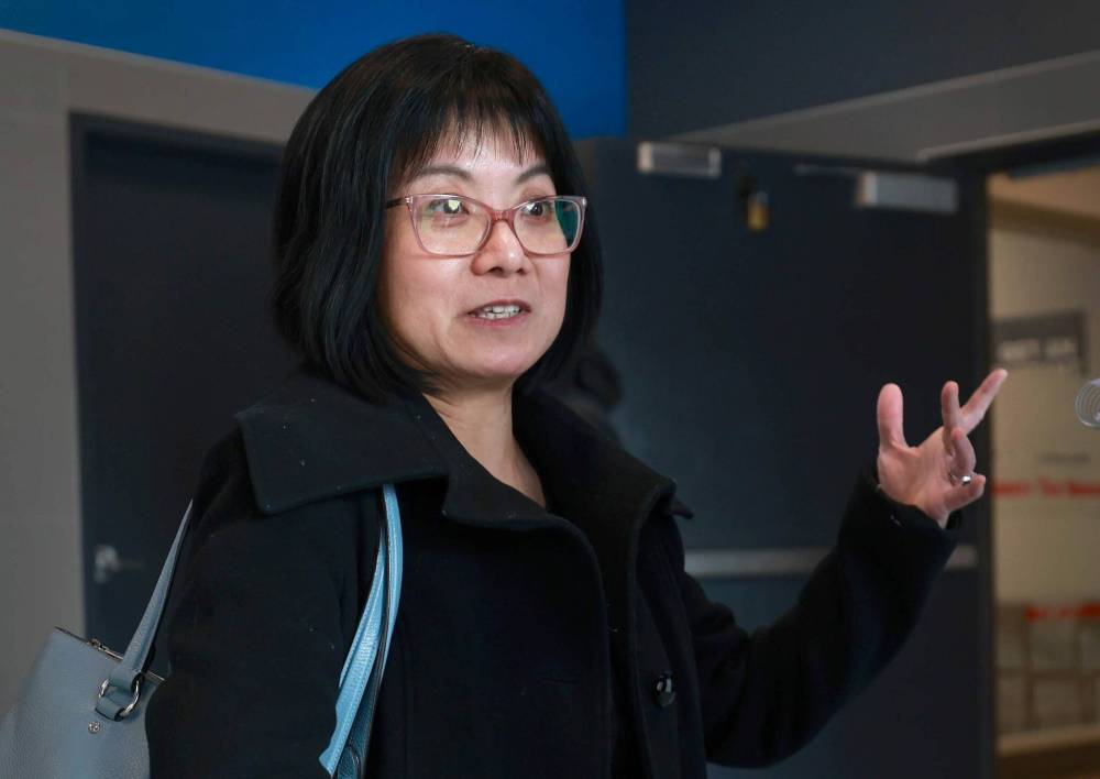 Ruth Bonneville / Free Press
Joy Shen says she doesn’t feel very safe downtown.