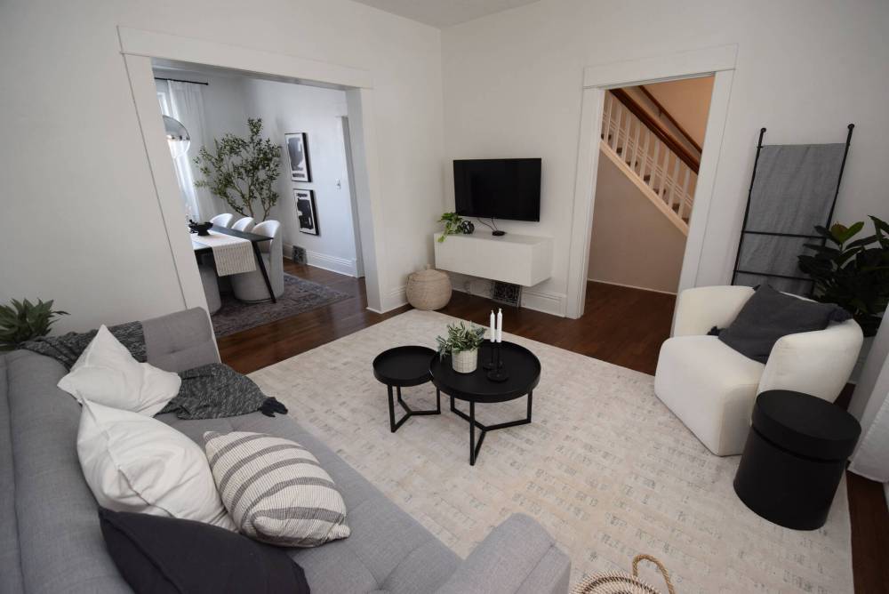 TODD LEWYS / FREE PRESS
Flow on the main floor is exceptional thanks to large, well-placed windows and superb layout.