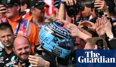 George Russell wins Australian GP after thrilling fight with Ferrari in season opener | Formula One 2026