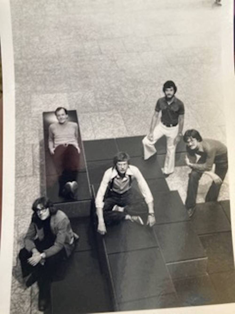 SUPPLIED
Carroll (centre) with his jazz quartet at a performance at the Winnipeg Art Gallery in 1980.