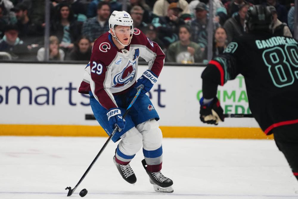 LINDSEY WASSON / THE ASSOCIATED PRESS FILES
Winnipeg Jets forward Morgan Barron credits his growth to his off-season training group in Halifax that includes Colorado Avalanche forward Nathan MacKinnon.