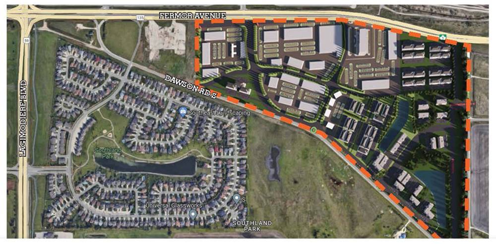 SUPPLIED
The 119-acre piece of land fronts onto Fermor Avenue and is adjacent to Sage Creek.