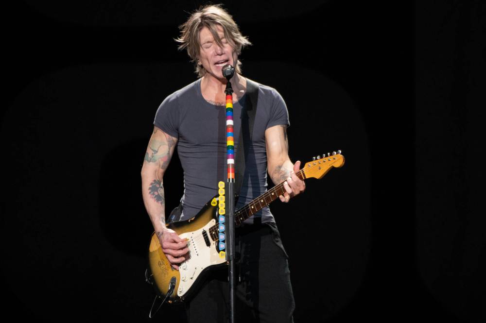 DWAYNE LARSON / FREE PRESS
The Goo Goo Dolls played their Canada Spring Tour 2026 at Canada Life Centre Saturday evening.