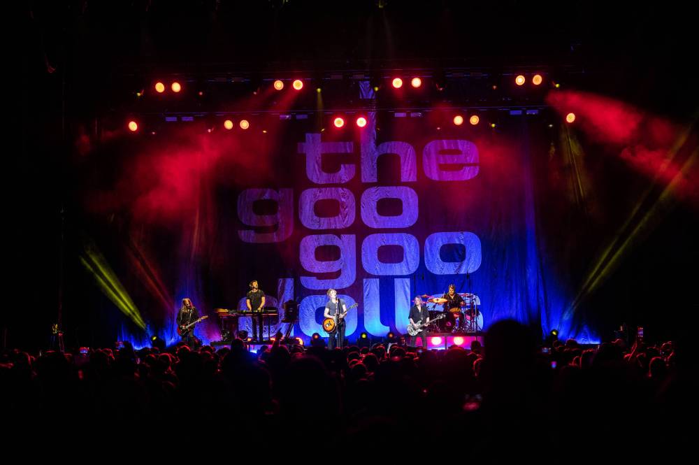 DWAYNE LARSON / FREE PRESS
The Goo Goo Dolls played their Canada Spring Tour 2026 at Canada Life Centre Saturday evening.
