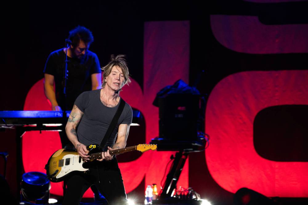 DWAYNE LARSON / FREE PRESS
The Goo Goo Dolls played their Canada Spring Tour 2026 at Canada Life Centre Saturday evening.