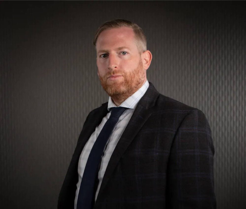 Chad Sutherland was suspended from practising law and has now been charged with smuggling cannabis into a provincial jail.