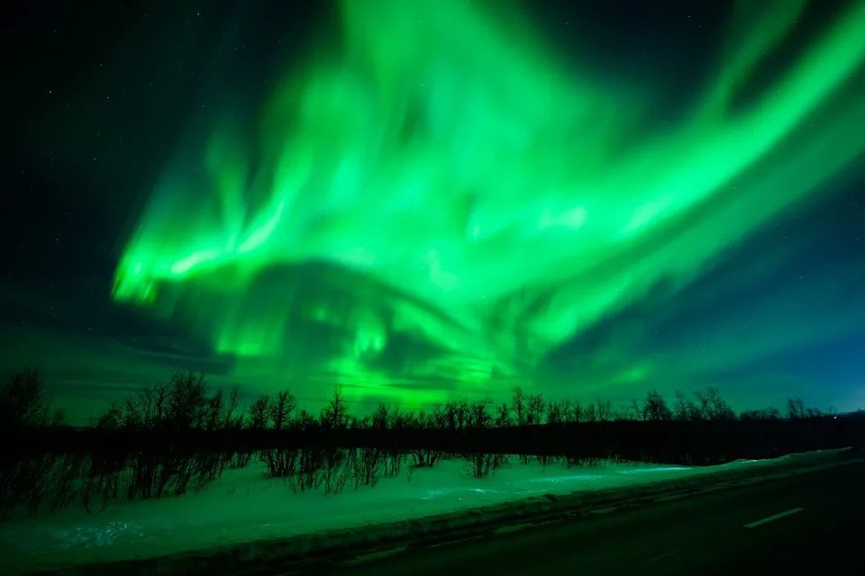 The Aurora BorealisCredit: Leon Neal/Getty