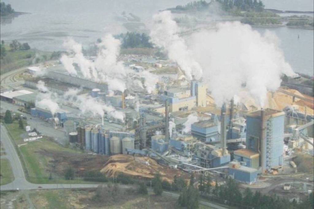 The closed Domtar pulp mill in Crofton has committed to continue to supply water to the community until the end of 2026, but it&rsquo;s unknown what will happen after that. (Citizen file photo)