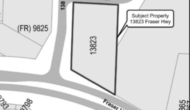 City land Surrey is selling to BC Hydro. (surrey.ca)