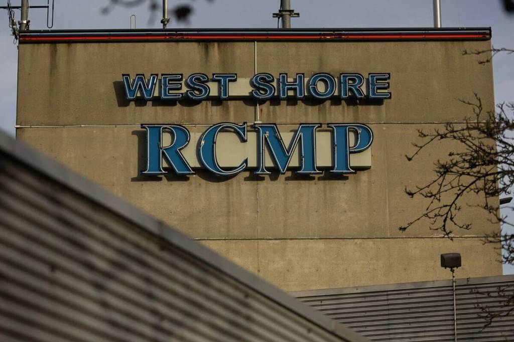 The West Shore RCMP in Langford, B.C. (Black Press Media file photo)