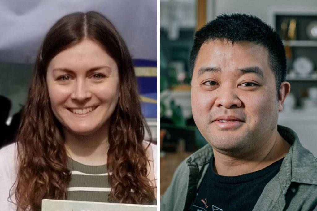 (left) Chantal Houle and (right) Winston Lê are amongst a few KPU Alumni leading workshops at Surrey Libraries. (KPU/Contributed to Peace Arch News)