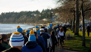 More than 500 walkers from South Surrey/White Rock participated in Sources Foundation&rsquo;s 2026 Coldest Night of the Year walkathon, held Feb. 28. The event raised some $245,000 in support of individuals experiencing food insecurity, homelessness and mental health challenges. (Contributed to Peace Arch News)