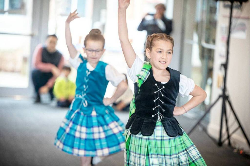 Kids dance at the Museum of Surrey during one of the museum&rsquo;s annual Celtic Fest celebrations. (Photo submitted: Museum of Surrey)