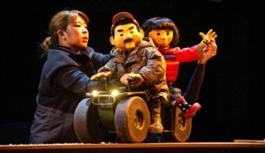 Little Onion Puppet Company brings &ldquo;Otosan&rdquo; to Surrey Arts Centre on Saturday, March 7, 2026, in another Surrey Spark Stages play for kids and families. See listing under Theatre/Stage. (Contributed/Chelsey Stuyt Photography)