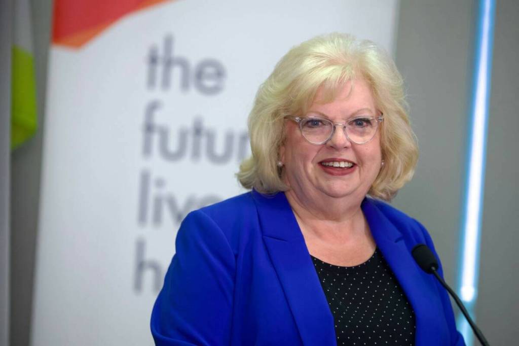 Surrey Mayor Brenda Locke. (Anna Burns/Surrey Now-Leader file)