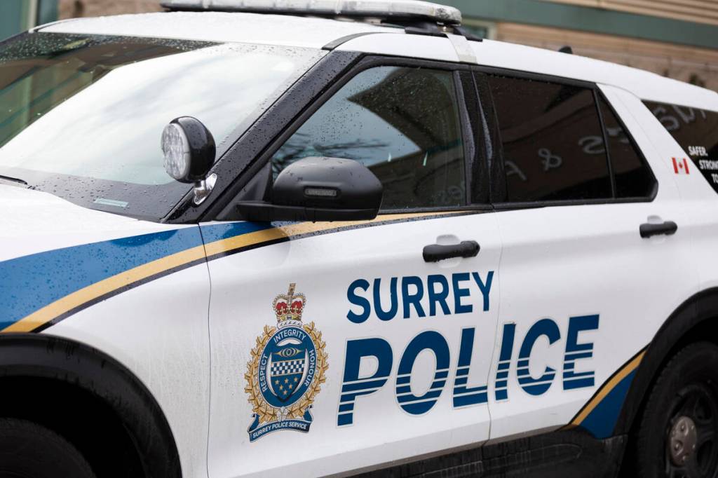 Surrey Police Service is investigating a late-night hit-and-run that seriously injured a pedestrian Thursday night (March 5). (Anna Burns/Surrey Now-Leader)
