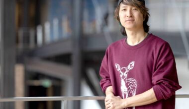 John Cody Kim works at Pixar animation studios in Emeryville, Calif. (Stephanie Martinez-Arndt, Pixar/Special to Langley Advance Times)