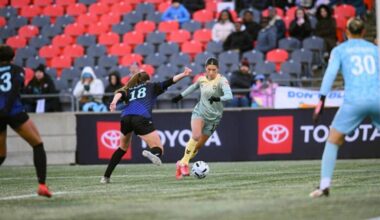 Rise FC forward Holly Ward (pictured) played for the team during the Northern Super Leagues inaugural season. (Vancouver Rise FC)