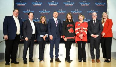 It was announced on Monday that Calgary and Edmonton will host the 2028 World Cup of Hockey. (Photo by Chris Schwarz/Government of Alberta)