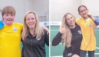 A Langley adaptive sports event has expanded to involve the entire Lower Mainland, at Willoughby Stadium Sunday, March 29 from 3–5 p.m. One of the sports groups involved is Langley United Soccer Association, which hosted an earlier adaptive soccer event indoors at LEC. (Langley Advance Times files)