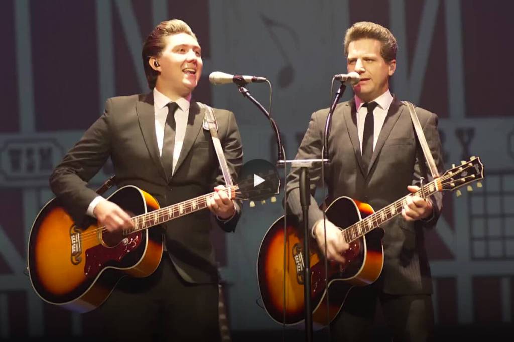 The touring Walk Right Back musical production, focused on the famous Everly Brothers, returns to Surrey&rsquo;s Bell Performing Arts Centre on Friday, March 20, presented by Paquette Entertainment Company. See listing under Theatre/Stage. (Contributed/Surrey Now-Leader files)