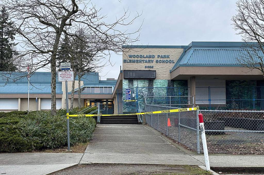 The Surrey school community has stepped up in helping Woodland Park Elementary students find some resemblance of normalcy after a Jan. 30 fire. (Grace McLeod/Peace Arch News)