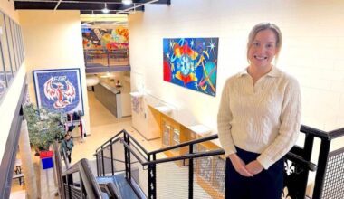 Pier-Maude Lachance, vice-principal at Gabrielle-Roy School, for French-language students. (Tom Zillich/Surrey Now-Leader)