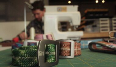 StokedWorks keychains and belts put out-of-work climbing ropes back into the economy. (Christine van Reeuwyk/Victoria News)