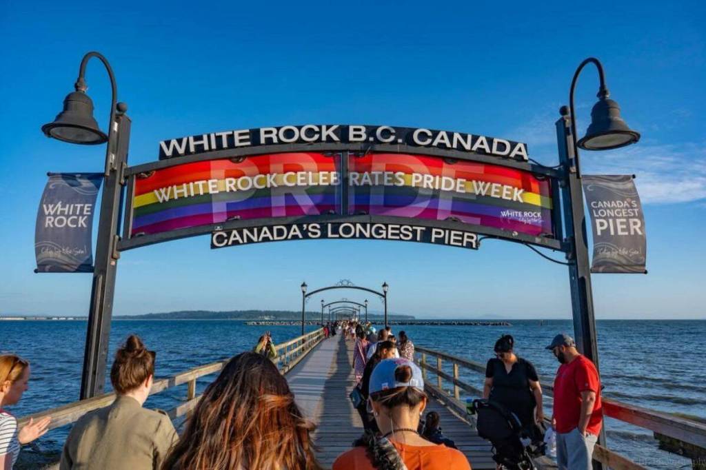 The White Rock Pride Society has announced the 2026 dates for Pride Week in White Rock. (White Rock Pride Society/Contributed to Peace Arch News)