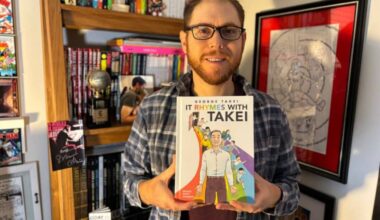 South Surrey&rsquo;s Steven Scott collaborated on George Takei&rsquo;s recently released graphic memoir, It Rhymes With Takei. Scott will be at a signing at the Grandview Corners Indigo on April 11. (Tessa Scott/Contributed file photo)