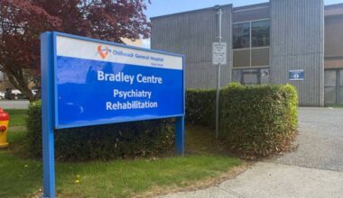FILE - File shot of the Bradley Centre long-term care facility, originally built in 1973, at Chilliwack General Hospital on May 4, 2021. (Chilliwack Progress file)
