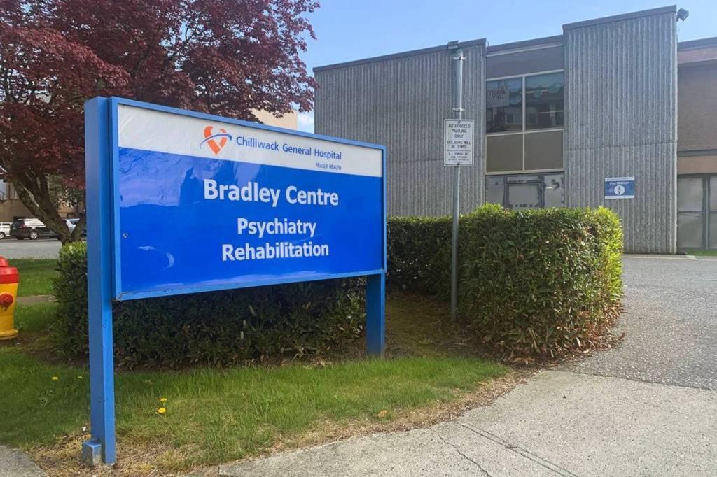 FILE - File shot of the Bradley Centre long-term care facility, originally built in 1973, at Chilliwack General Hospital on May 4, 2021. (Chilliwack Progress file)