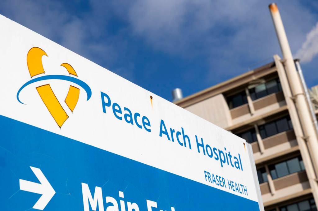 Peace Arch Hospital in White Rock is set for its 9th maternity diversion since December. The latest diversion starts Wednesday, March 25 at 8 a.m. and goes until Tuesday, March 31 at 8 a.m. (Anna Burns/Black Press Media files)