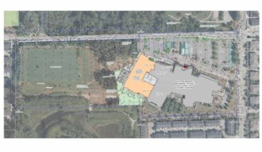 This is the sketch proposed to the Surrey school board with the Clayton Heights expansion project. (Surrey School/Contributed to Peace Arch News)