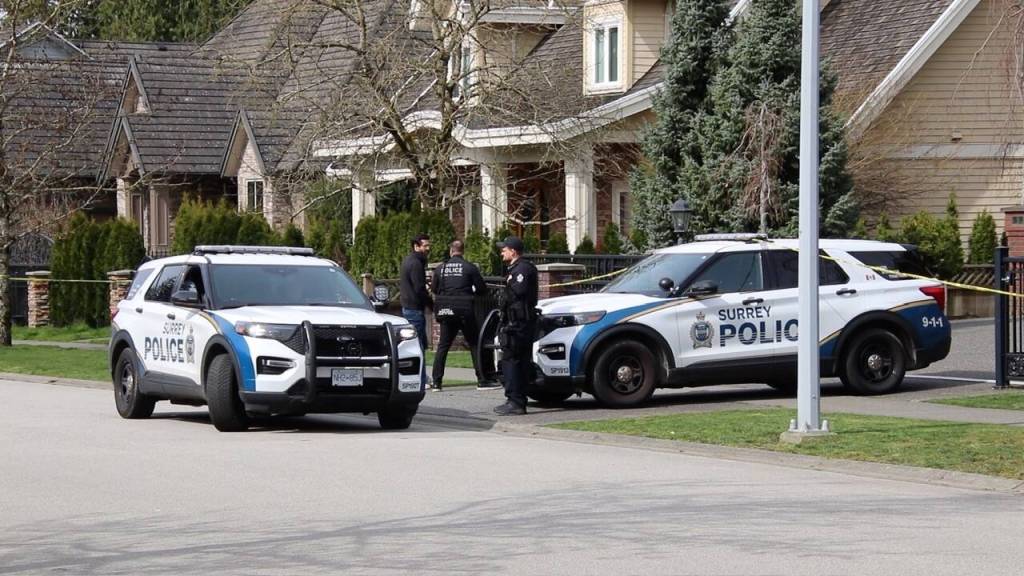 Surrey Police Service is investigating a home invasion in South Surrey. (1st Due Media)