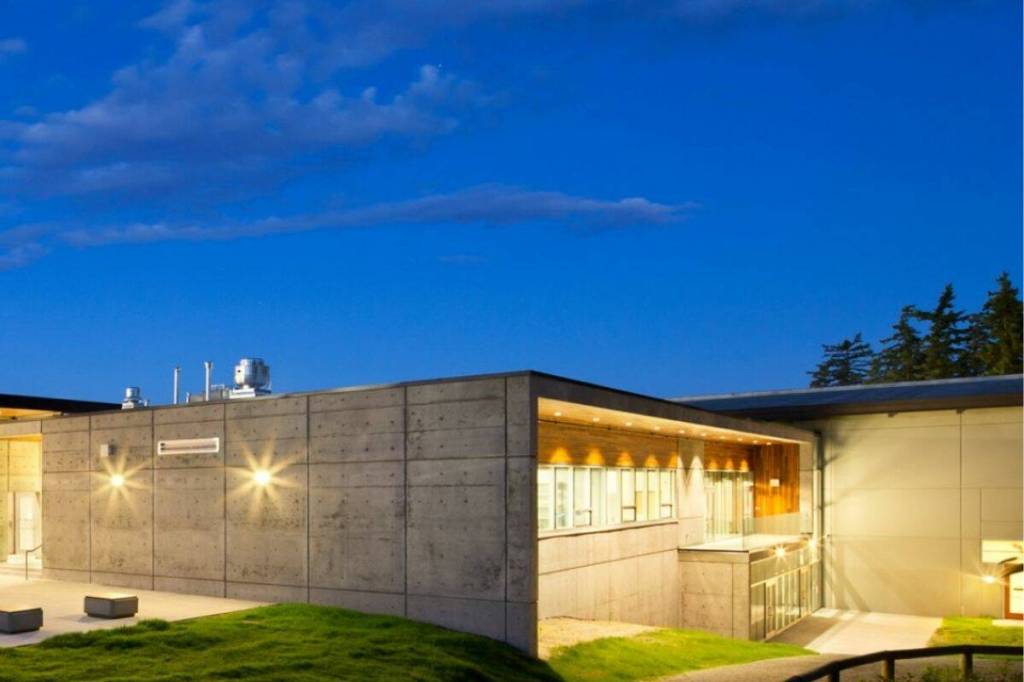 Extra community-based shelters will open in Surrey and Delta tonight, including South Surrey Recreation & Arts Centre (pictured). (surrey.ca)