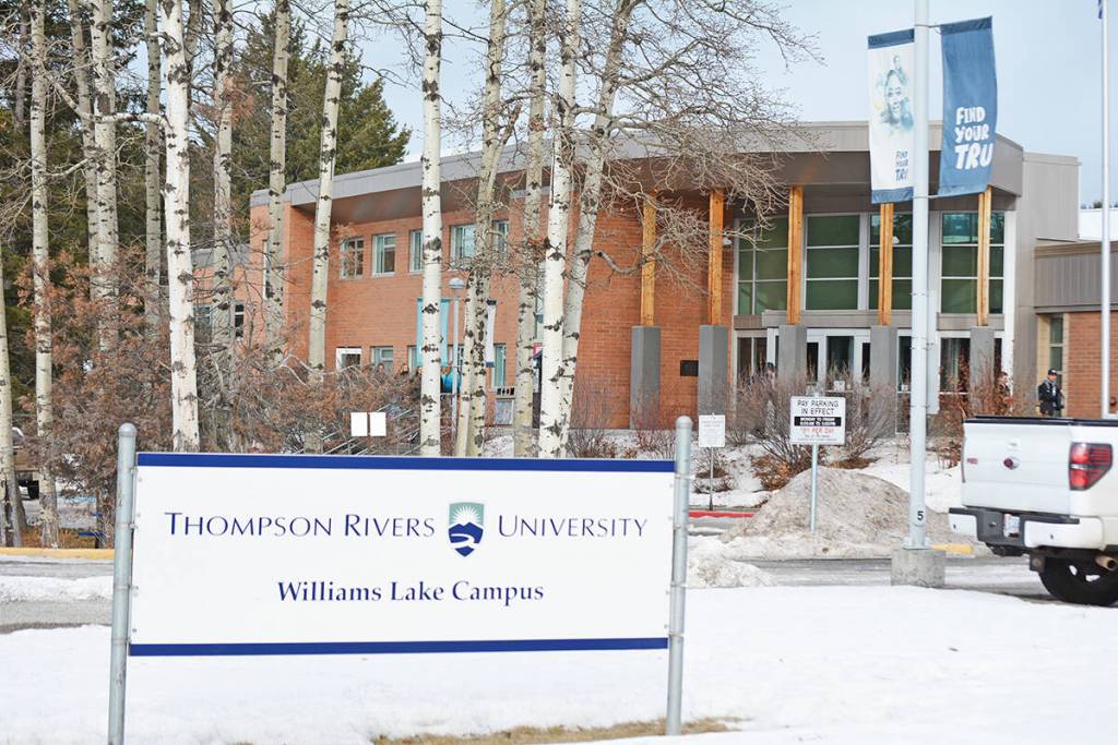 Thompson Rivers University Williams Lake campus. (File photo)