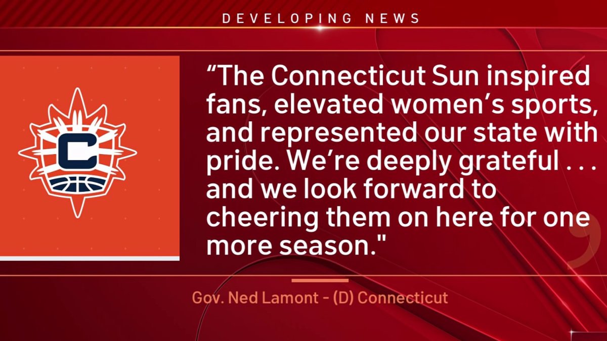 Reaction to news that Connecticut Sun WNBA team is moving to Houston – NBC Connecticut