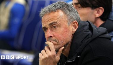 Luis Enrique of PSG