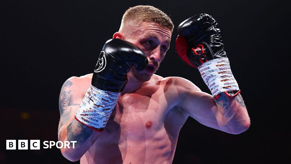Ryan Garner in action at the Bournemouth International Centre