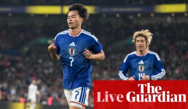 England v Japan: men’s international football friendly – live | Friendlies
