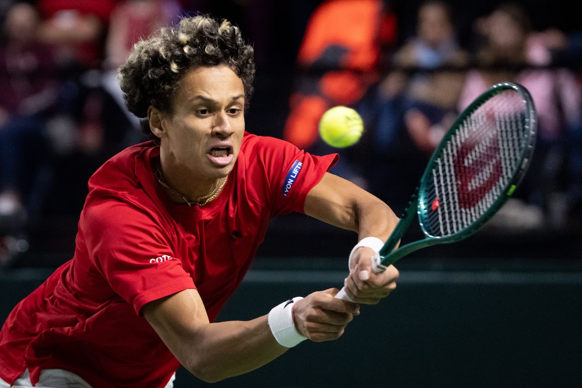 Montreal’s Gabriel Diallo upsets Andrey Rublev at Indian Wells
