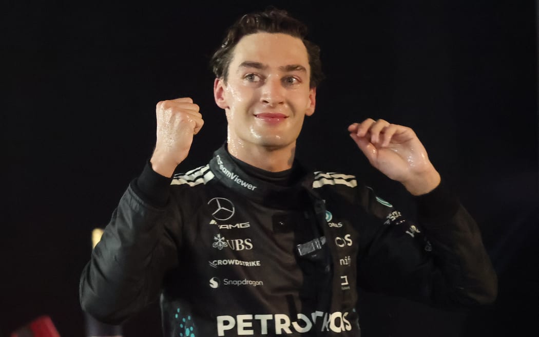 Mercedes F1 driver George Russell