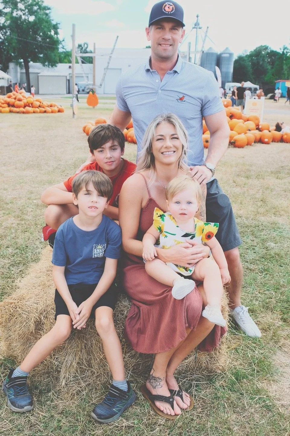  Curtis Wright and his family pictured in this undated photo. Wright, a Canadian born in Edmonton, spent months in ICE detention after being arrested by Immigration and Customs Enforcement agents in Texas, even though he’s lived in the United States for nearly 30 years.