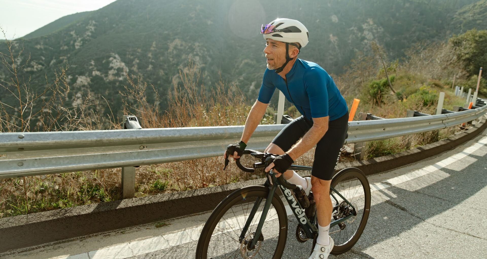 Cervelo Caledonia road bike in use