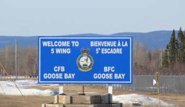 Latest Federal Announcement to Put 5 Wing Goose Bay at Forefront of Arctic Defence: Labrador MP