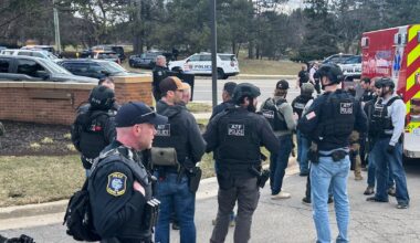 Armed man rammed vehicle into Michigan synagogue and was fatally shot by security, AP source says - CTV News