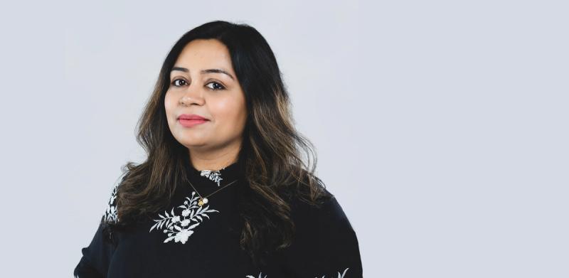 Photograph of Sobia Parvaiz, Junior Accountant.