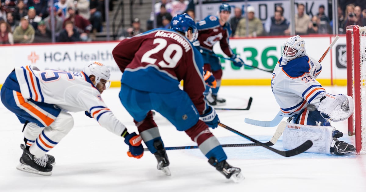 Colorado Avalanche’s Jared Bednar unhappy after Nathan MacKinnon ejection for Connor Ingram collision