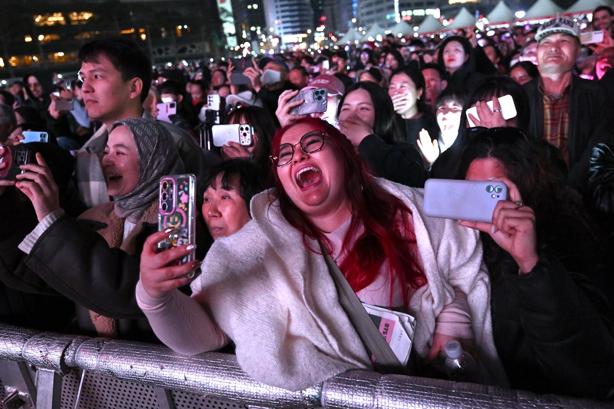 K-pop supergroup BTS returns in Seoul concert after four-year hiatus